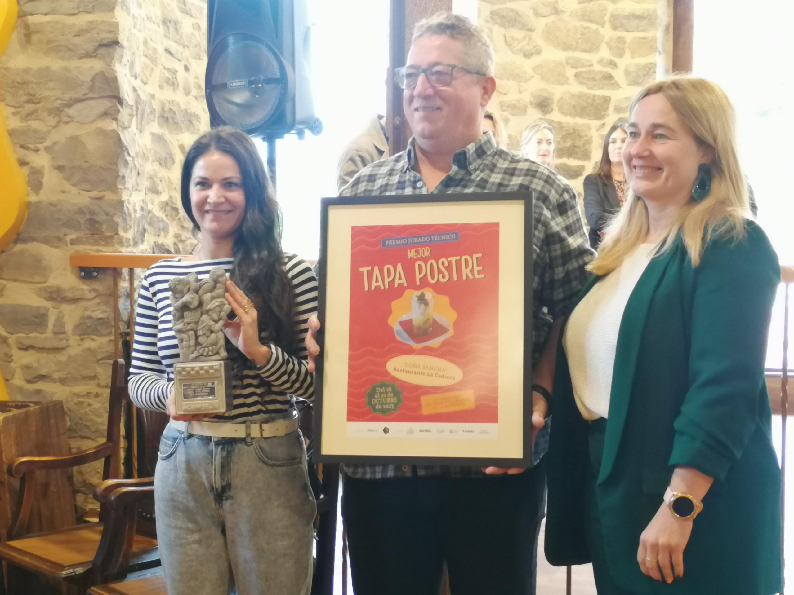 La Cadiera se lleva la mejor tapa -postre del jurado técnico