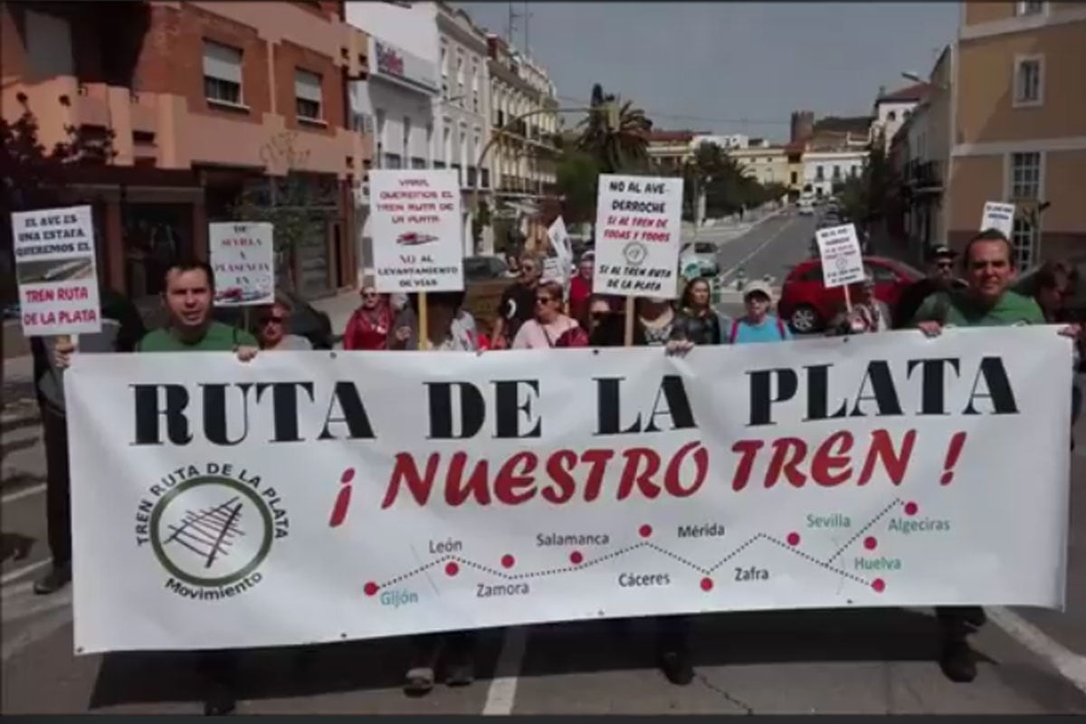 Movimiento por el tren Ruta de la Plata