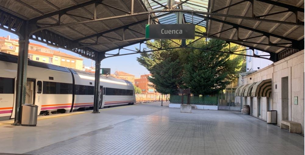 Estación del tren convencional de Cuenca.