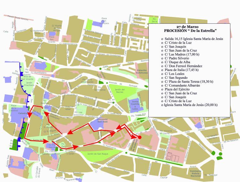 La procesión de la Estrella estará cuatro horas en la calle