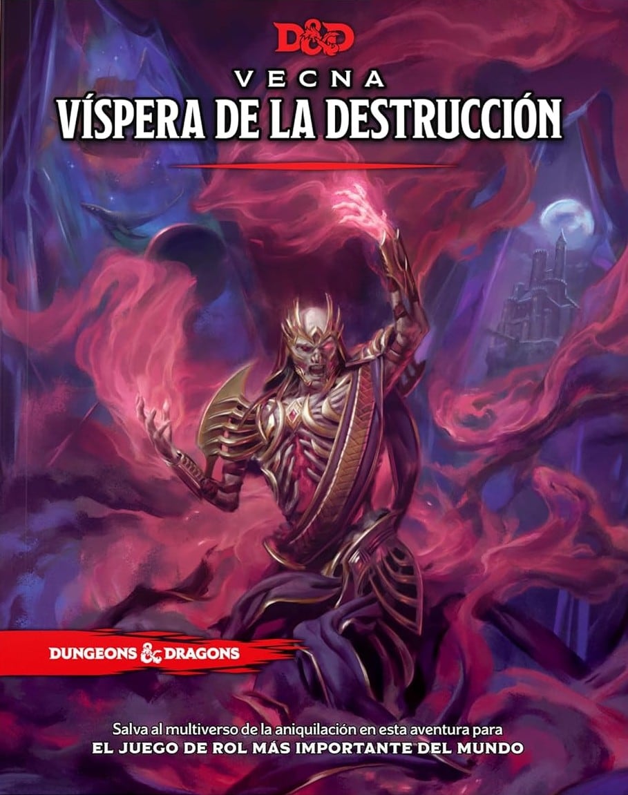 Vecna, el dios liche, amenaza el multiverso de D&D