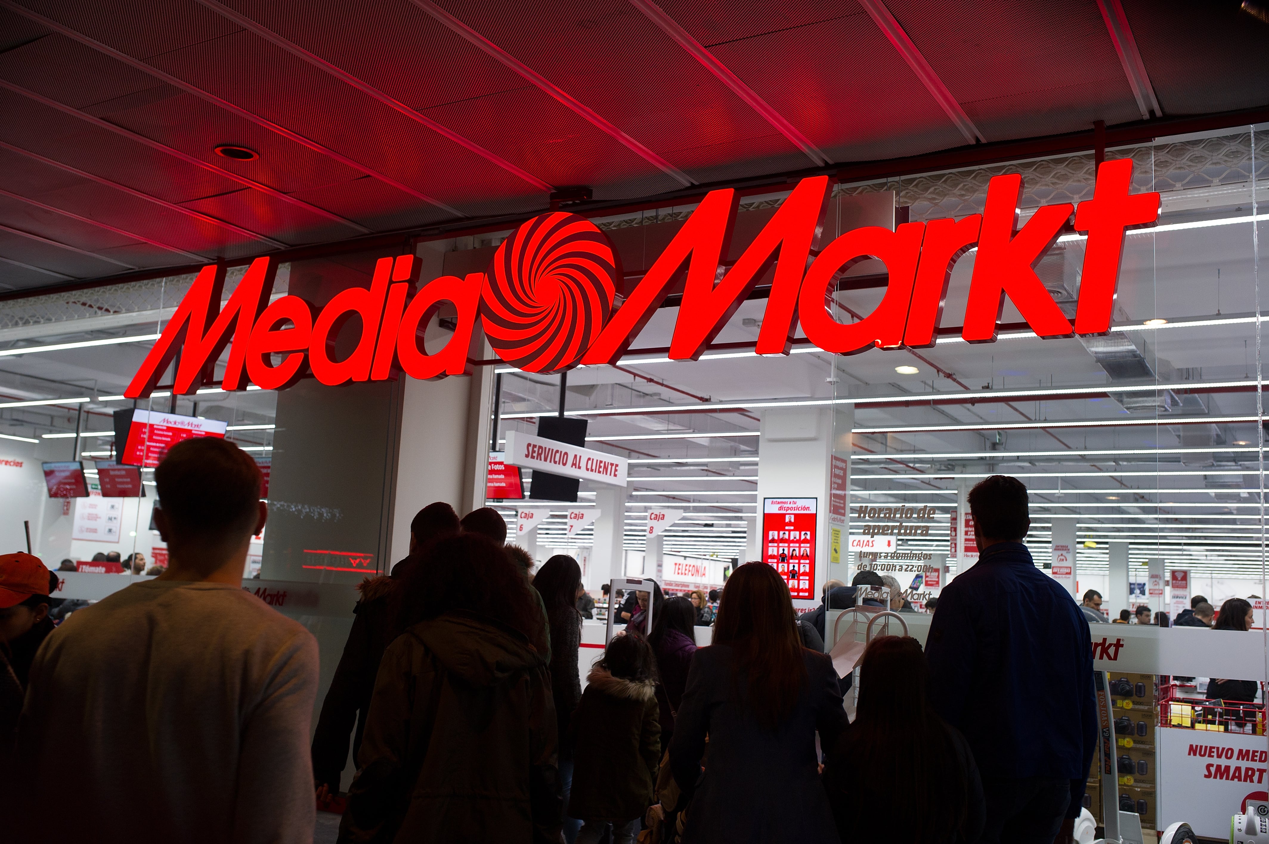 Imagen de archivo de un Black Friday en Media Markt