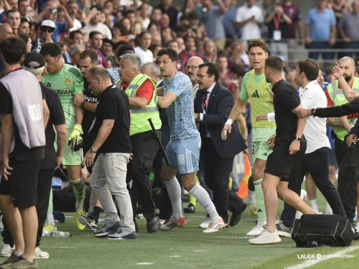 La SD Huesca condena lo acontecido en el final del partido con el Real Zaragoza