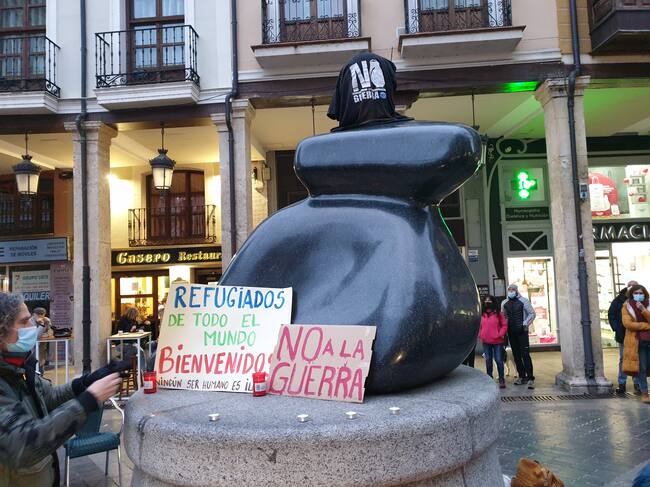 Palencia clama contra la guerra en Ucrania