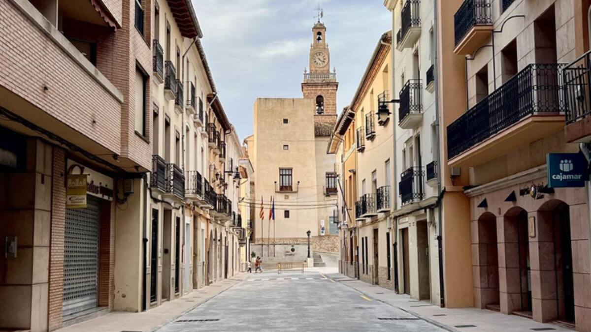 Albaida inicia la prueba piloto de peatonalización del Carrer Nou y la Plaça Major