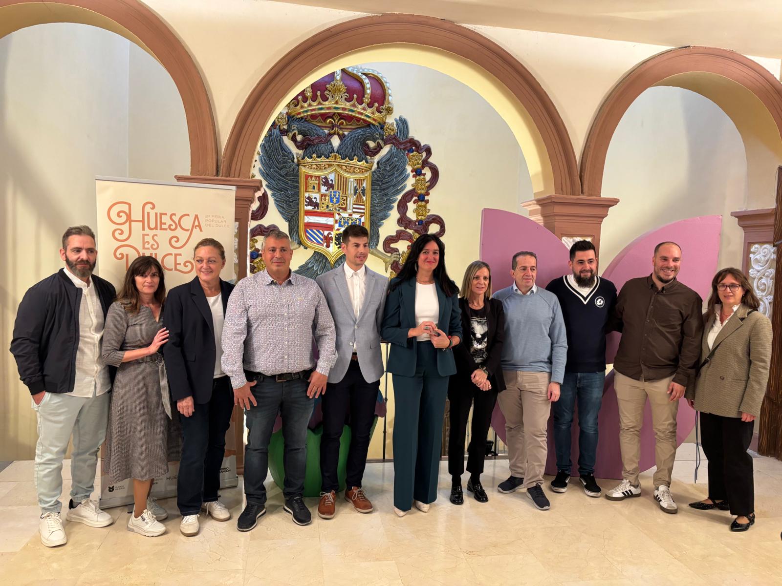 Presentación de 'Huesca es Dulce' en el consistorio oscense