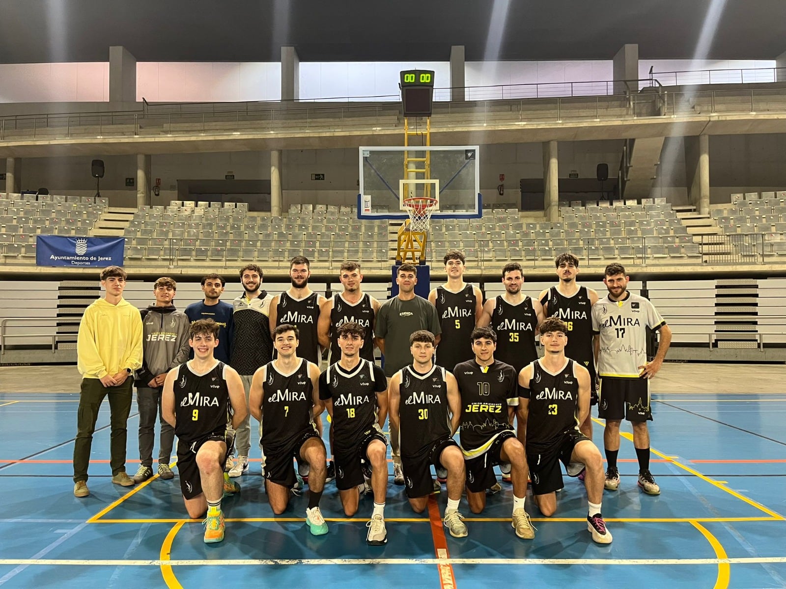 Equipo masculino del UB Jerez