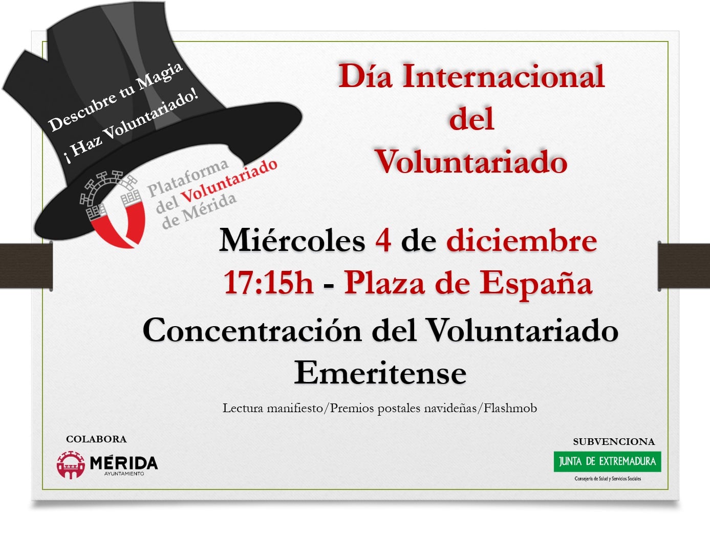 DIA DEL VOLUNTARIADO