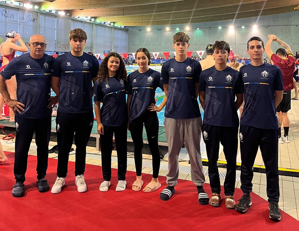 Expedición lanzaroteña en el Campeonato de España por Autonomías.