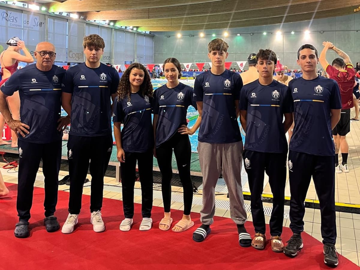 Diego Vázquez, del CN Nadamas, triple medallista en el Campeonato de España por Autonomías