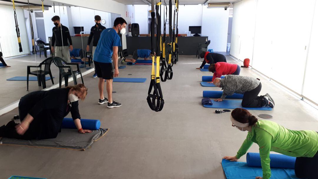 Participantes en el programa post Covid 19 