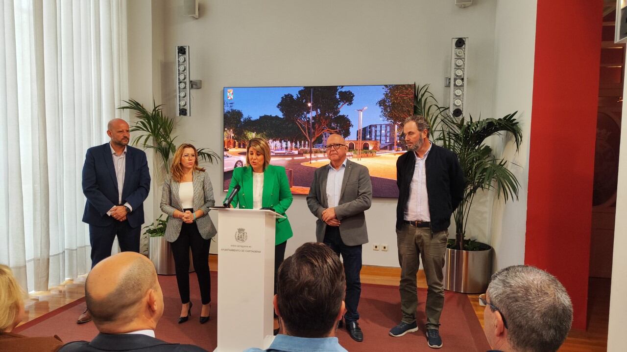 Presentación del proyecto de renovación de la Plaza Juan XXIII