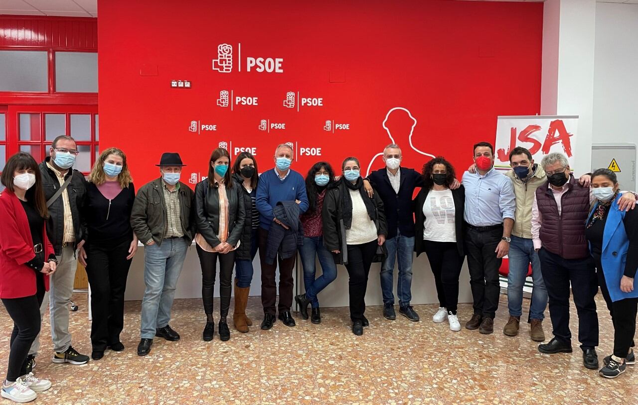 Nueva Comisión Ejecutiva Local PSOE Linares