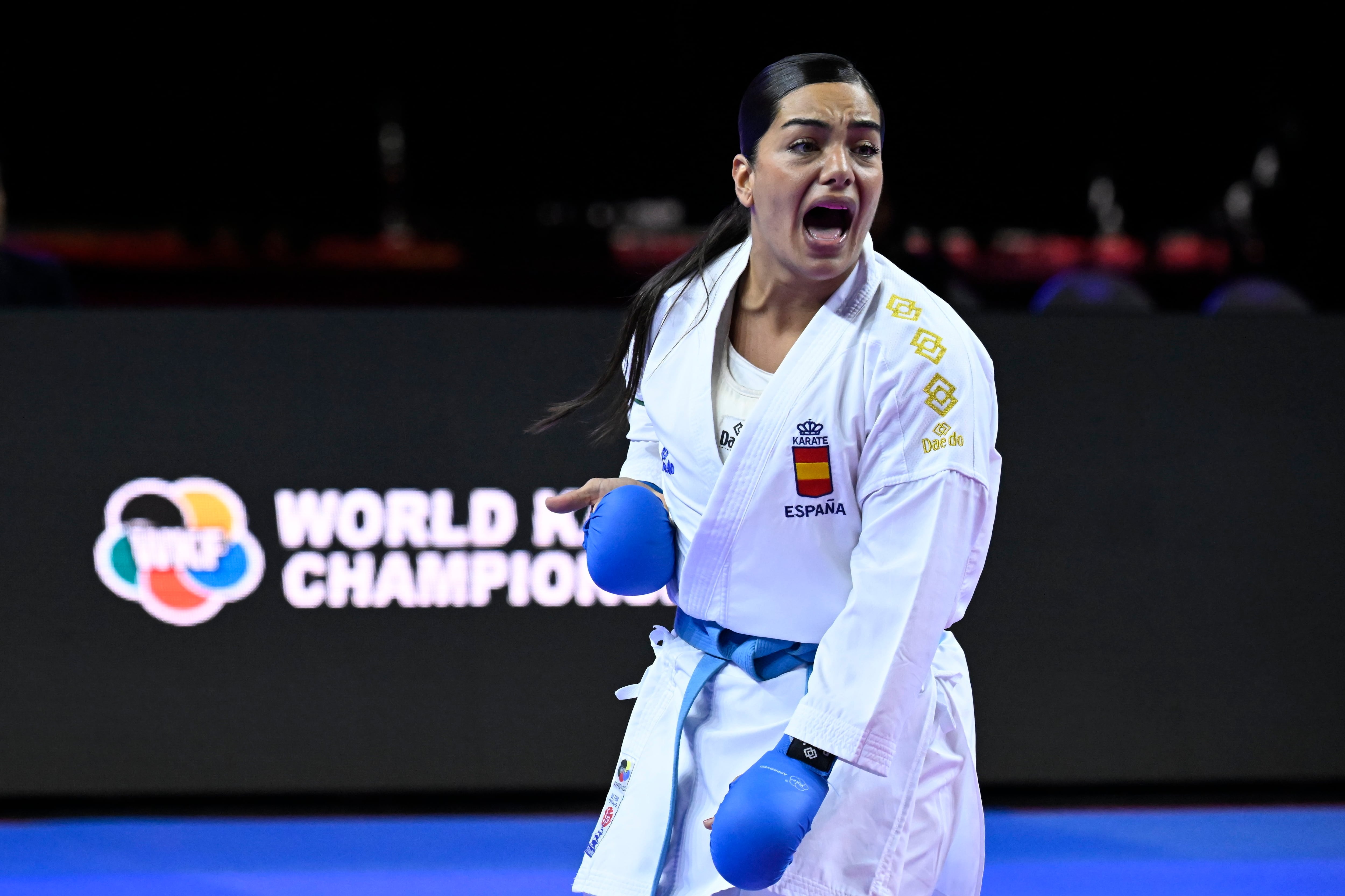 Maria García Torres, durante su final.