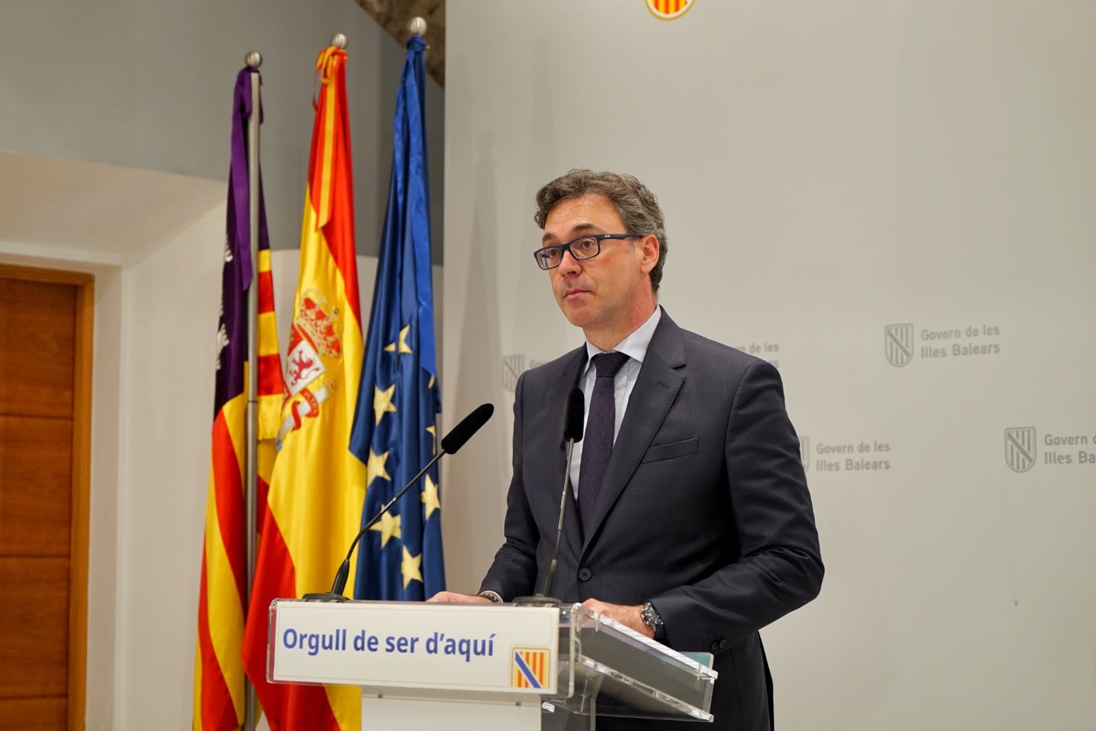 Antoni Costa, tras el Consell de Govern
