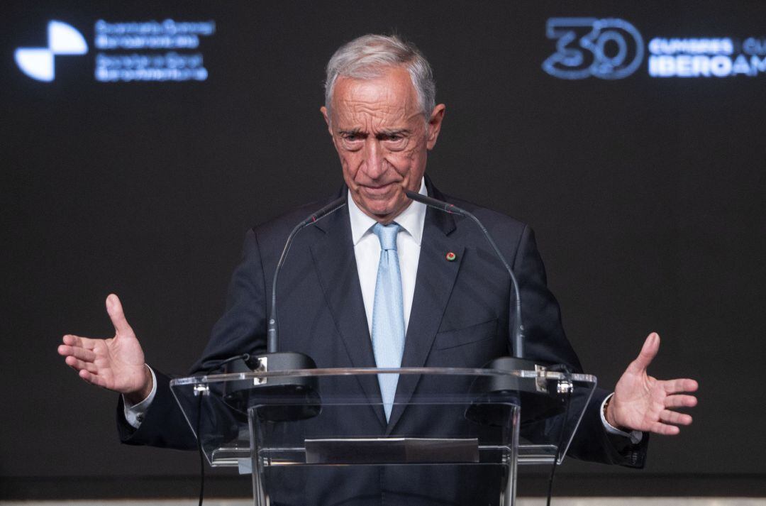 El presidente de Portugal, Marcelo Rebelo de Sousa