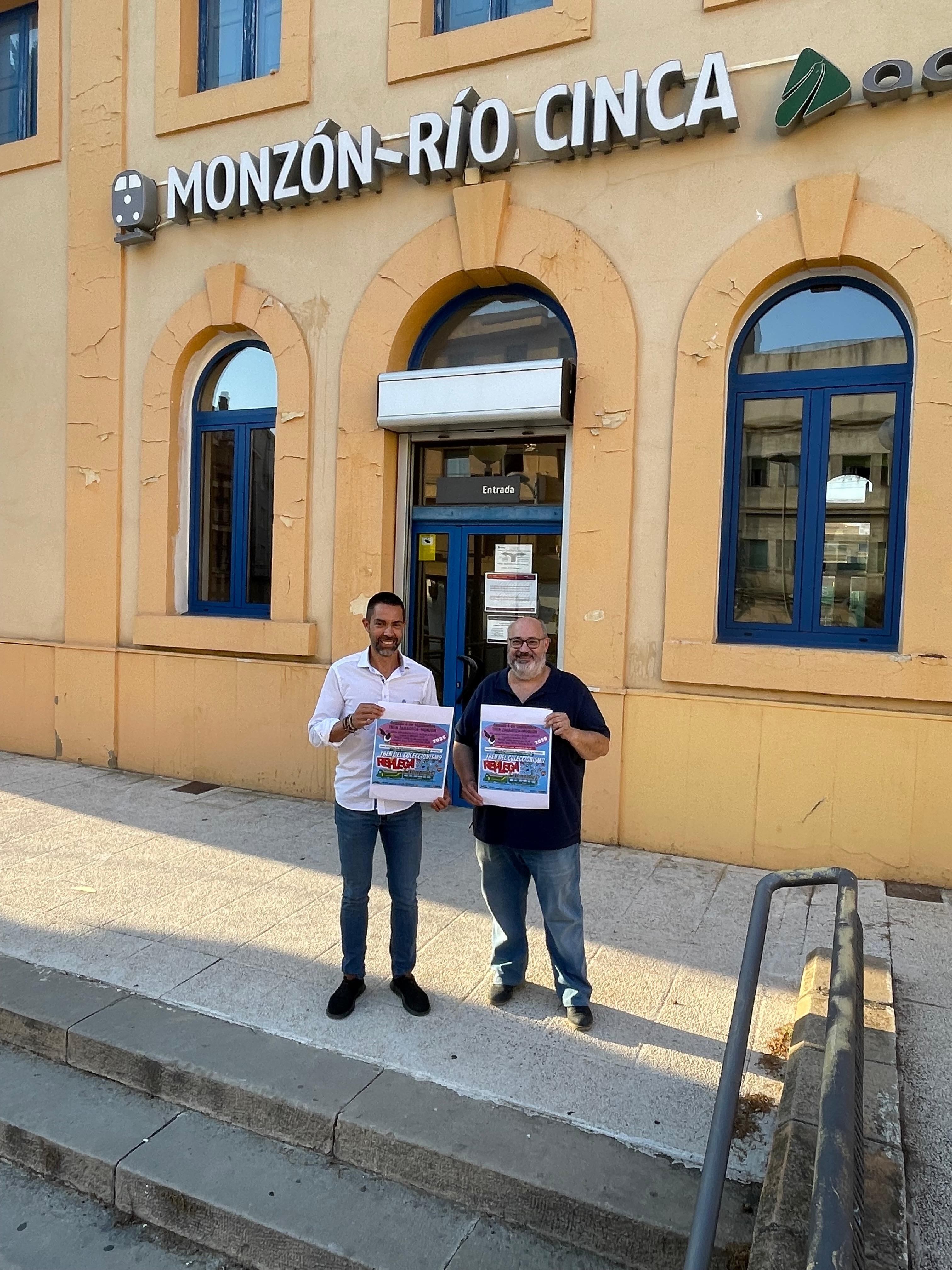 Jairo Sánchez y José Luis Escutia. Foto: Ayto. de Monzón