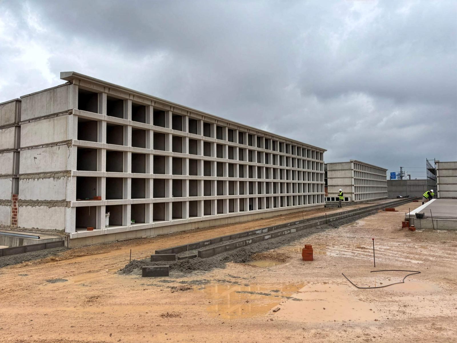 Obras en el cementerio municipal de València