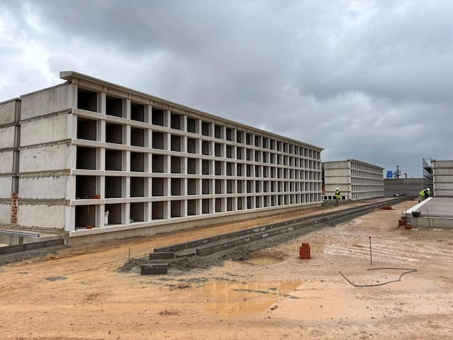 Obras en el cementerio municipal de València