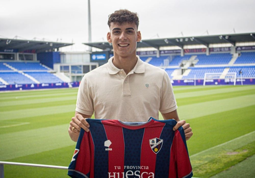 Ángel Pérez será jugador de la primera plantilla de la SD Huesca