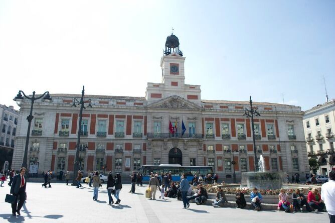 Imagen de la puerta del Sol.
