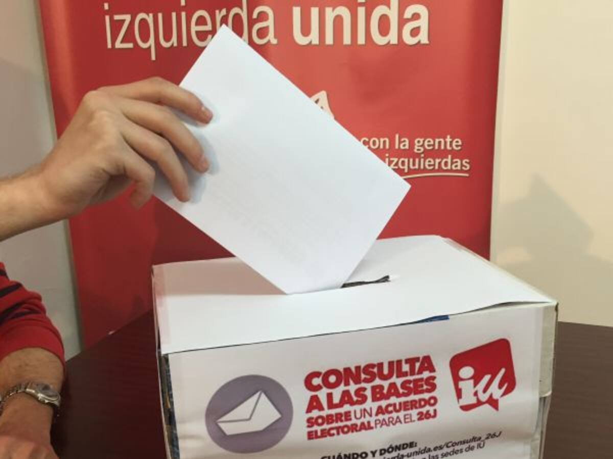 89% de respaldo en Cuenca a la confluencia de IU y Podemos