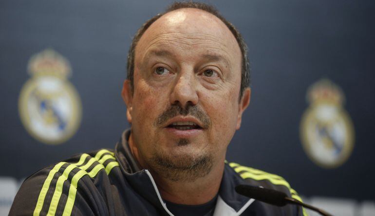 El técnico del Real Madrid Rafa Benítez.