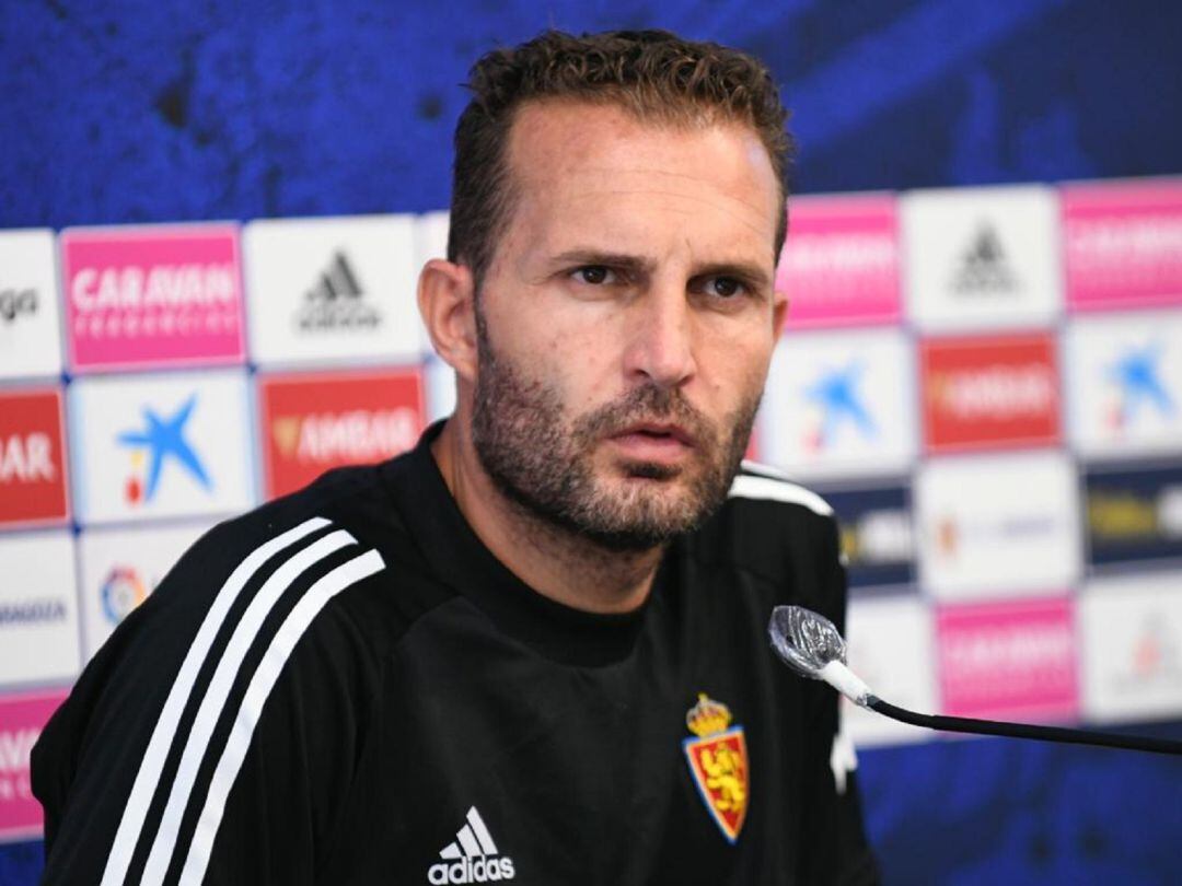 Rubén Baraja, en la previa del partido contra el Albacete