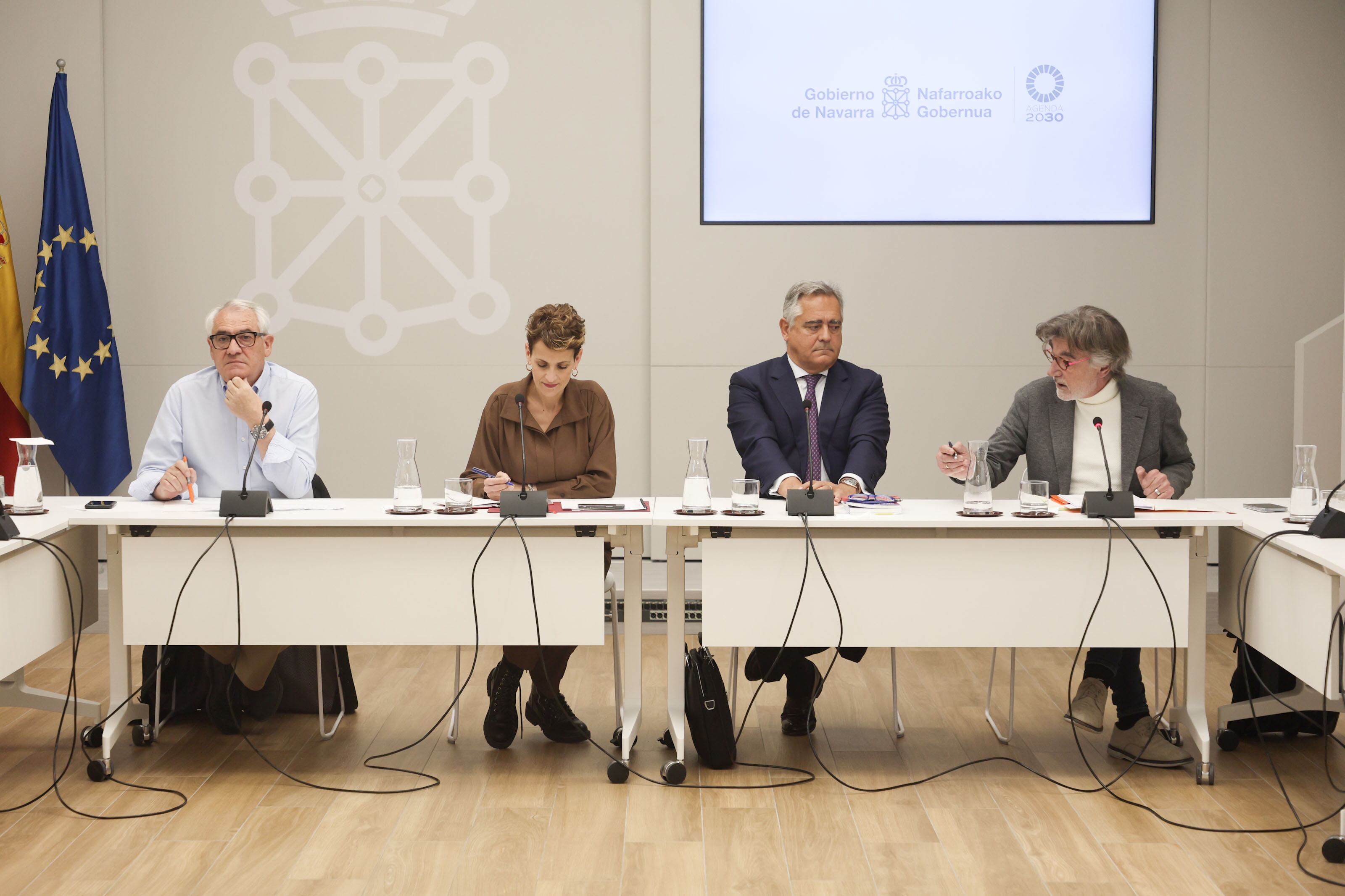 La Presidenta Chivite destaca la utilidad del diálogo social y se compromete a continuarlo la próxima legislatura