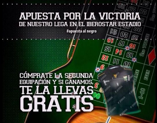 Cartel de la promoción del C.D. Leganés