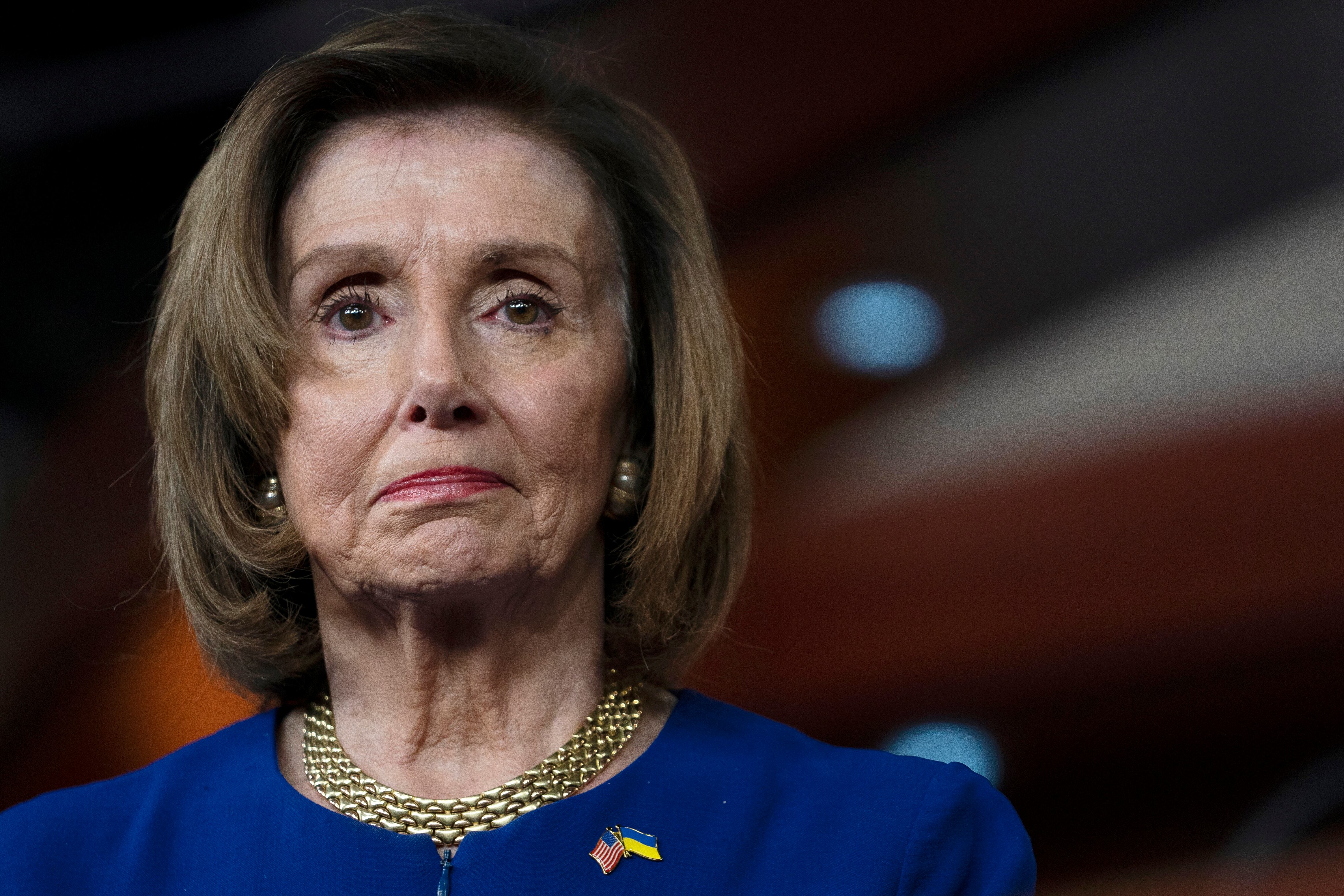 Nancy Pelosi, presidenta de la Cámara de Representantes de Estados Unidos
