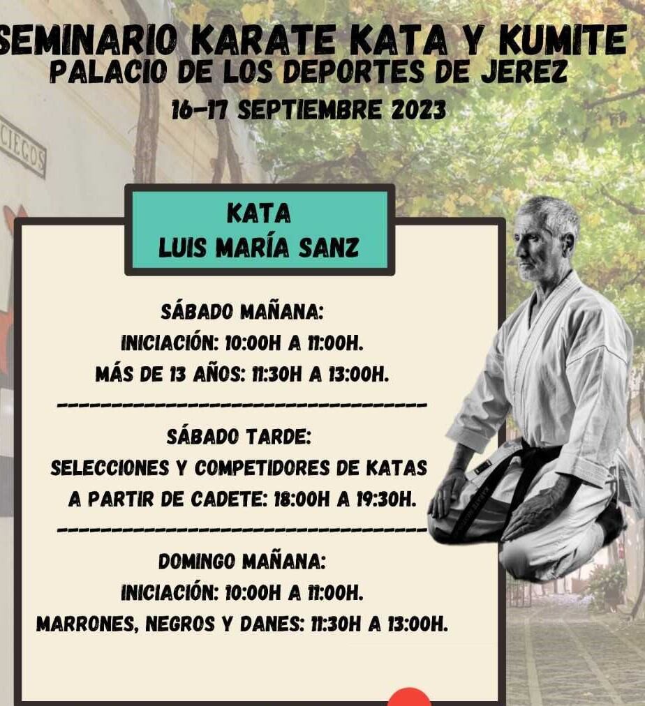 Cartel Curso de Karate