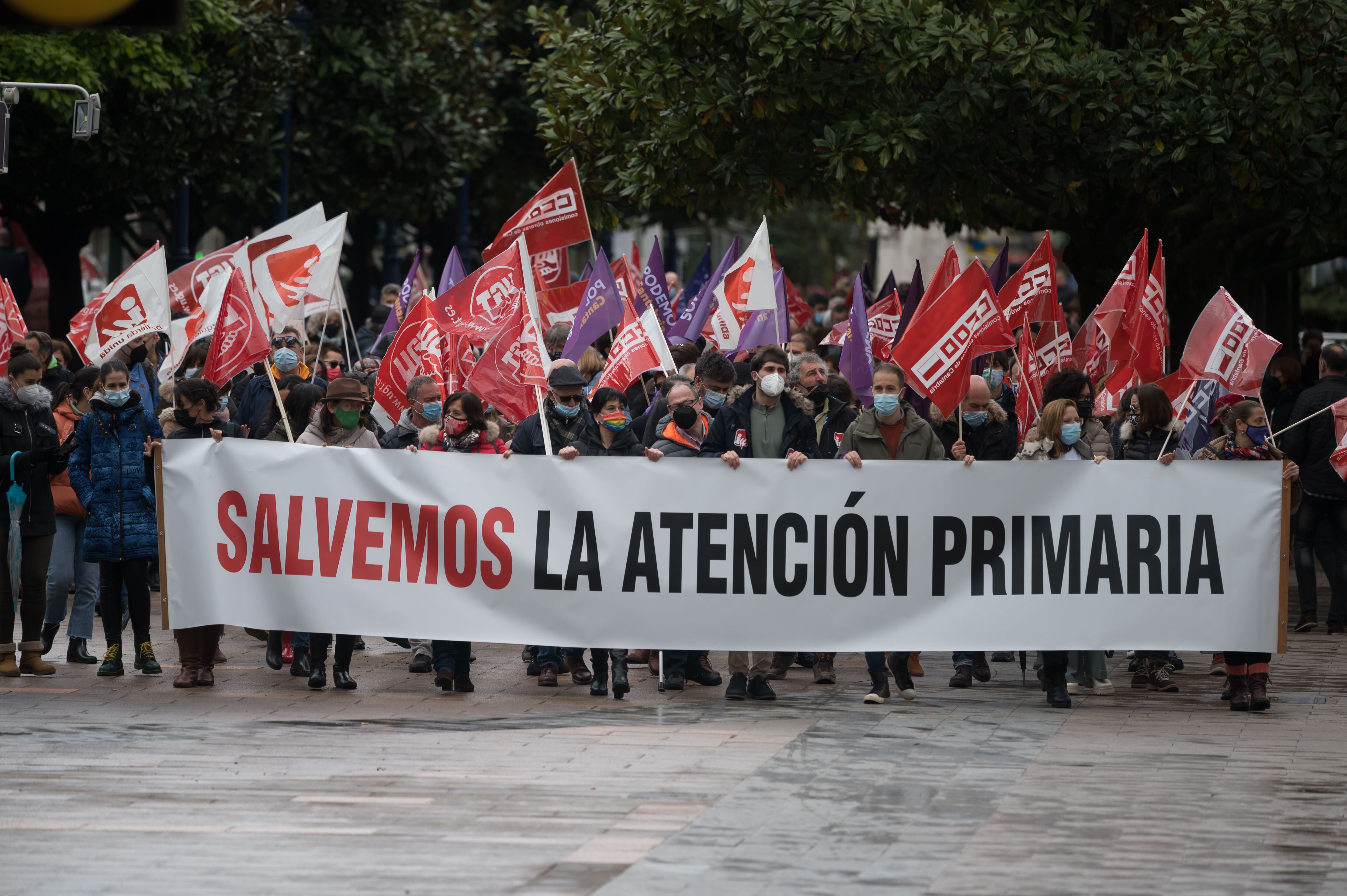 Arranque de la manifestación.