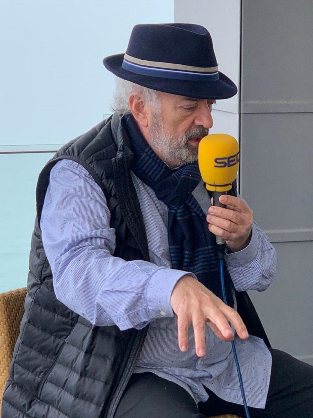 Antonio Martín durante la entrevista en SERxCuatro