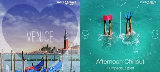 La app ‘InstaPlace’ añade un texto a tus fotos sobre el lugar donde has estado