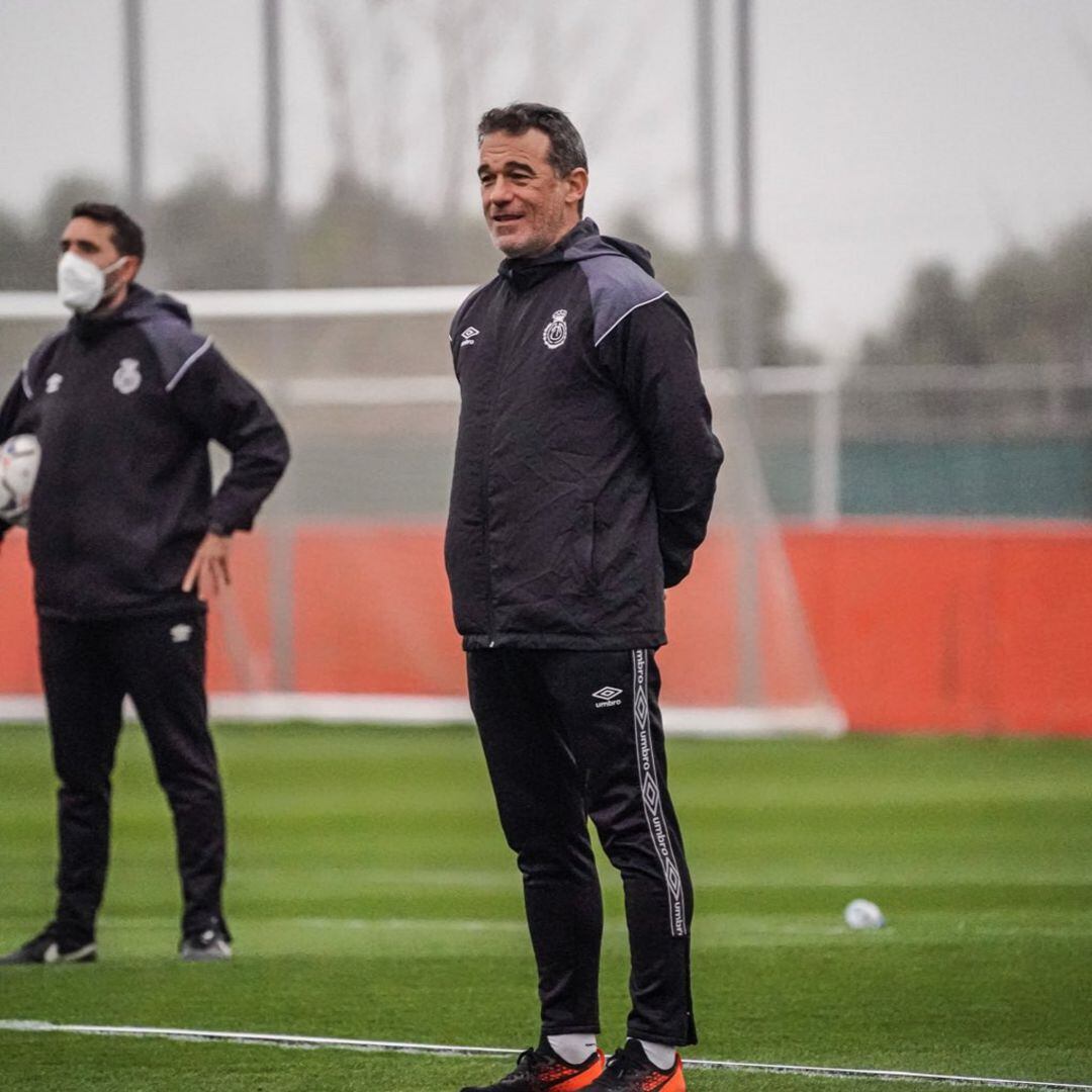 Luis García, entrenador del Real Mallorca.