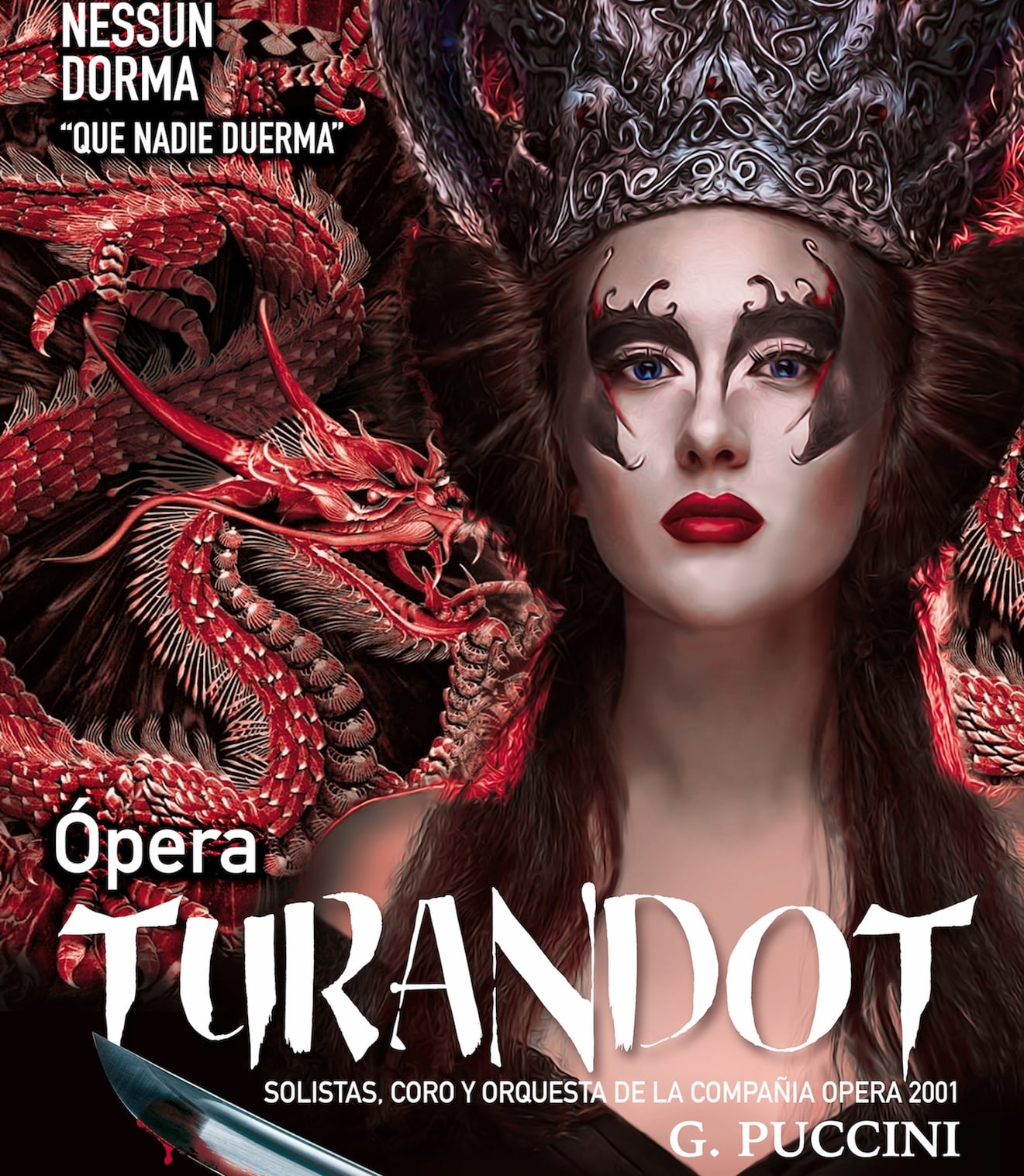 Cartel de la opera Turandot