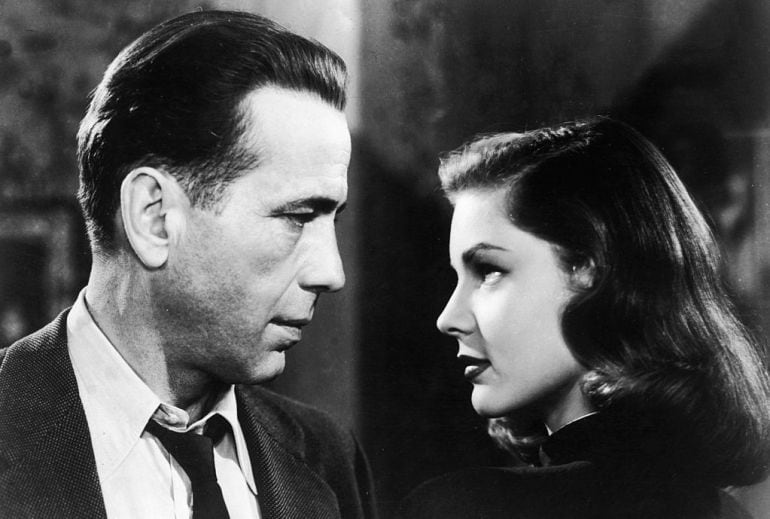 Humphrey Bogart y Lauren Bacall en &quot;El Sueño Eterno&quot; de Howard Hawks