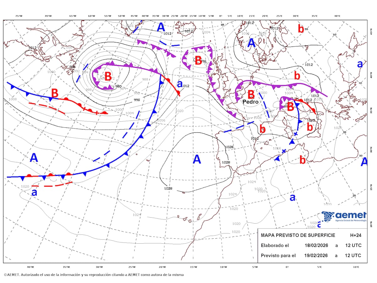 La borrasca Pedro llega a Castellón