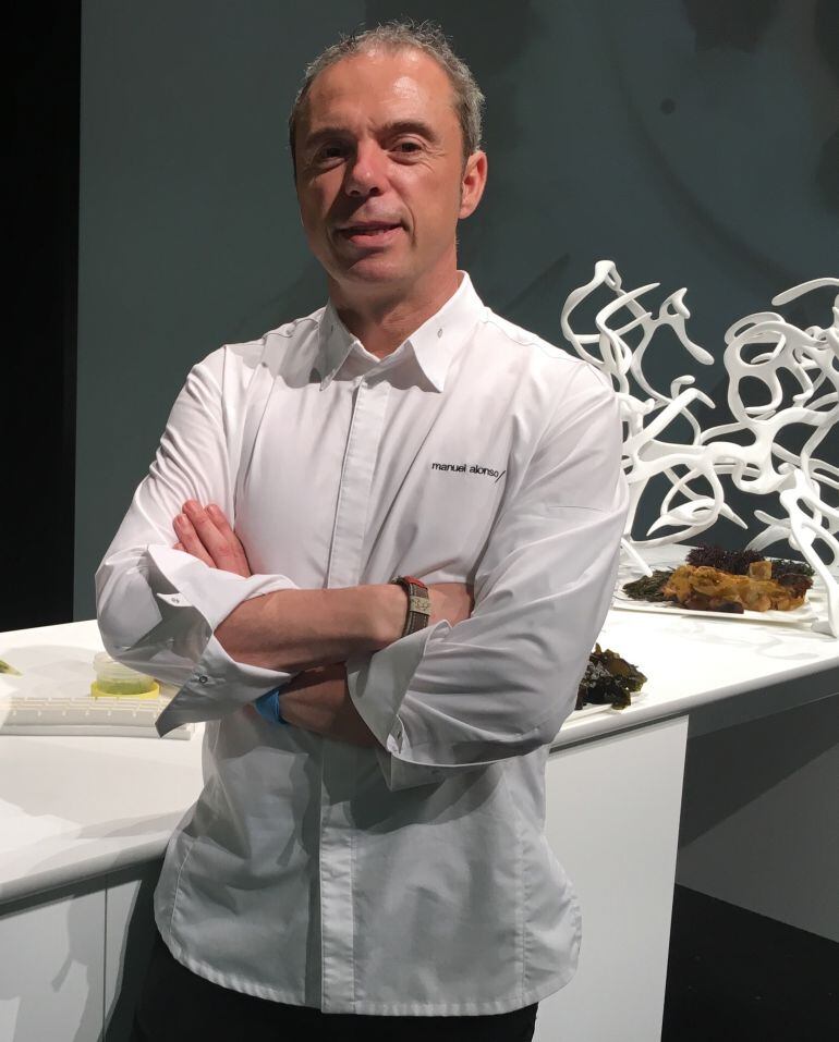 Manuel Alonso, chef Estrella Michelin.