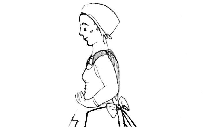 Imatge de l&#039;esbós de la futura geganta. 