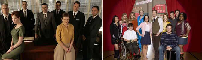 &#039;Mad Men&#039; y &#039;Glee&#039; encabezan las nominaciones de los Globos de Oro