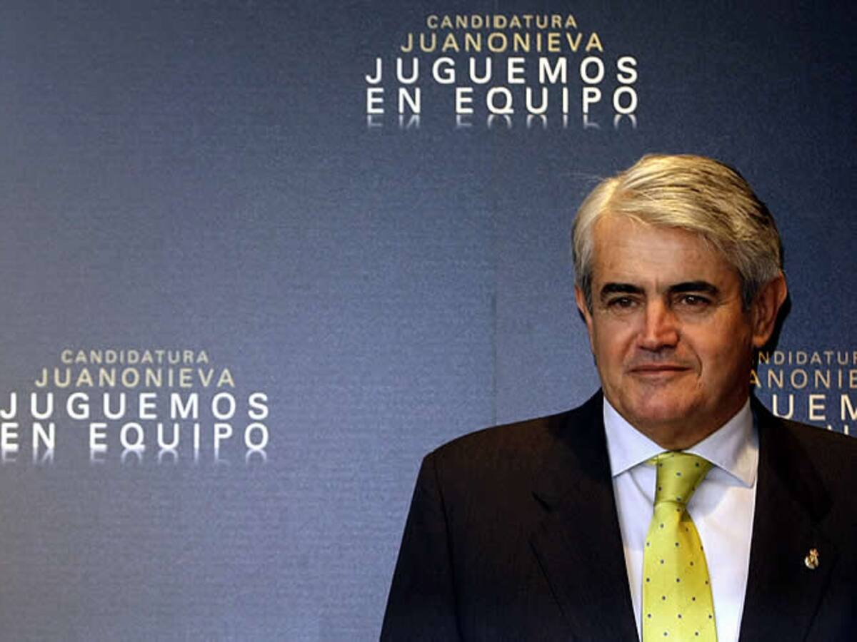 Onieva presenta su candidatura oficial a la presidencia del Real Madrid