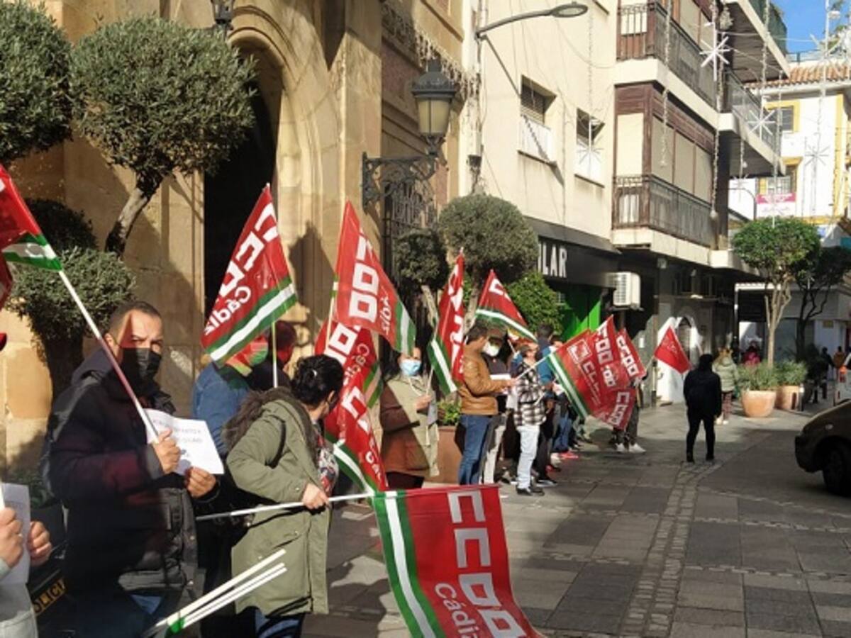 CCOO convoca huelga en Semana Santa en el servicio de limpieza de Algeciras
