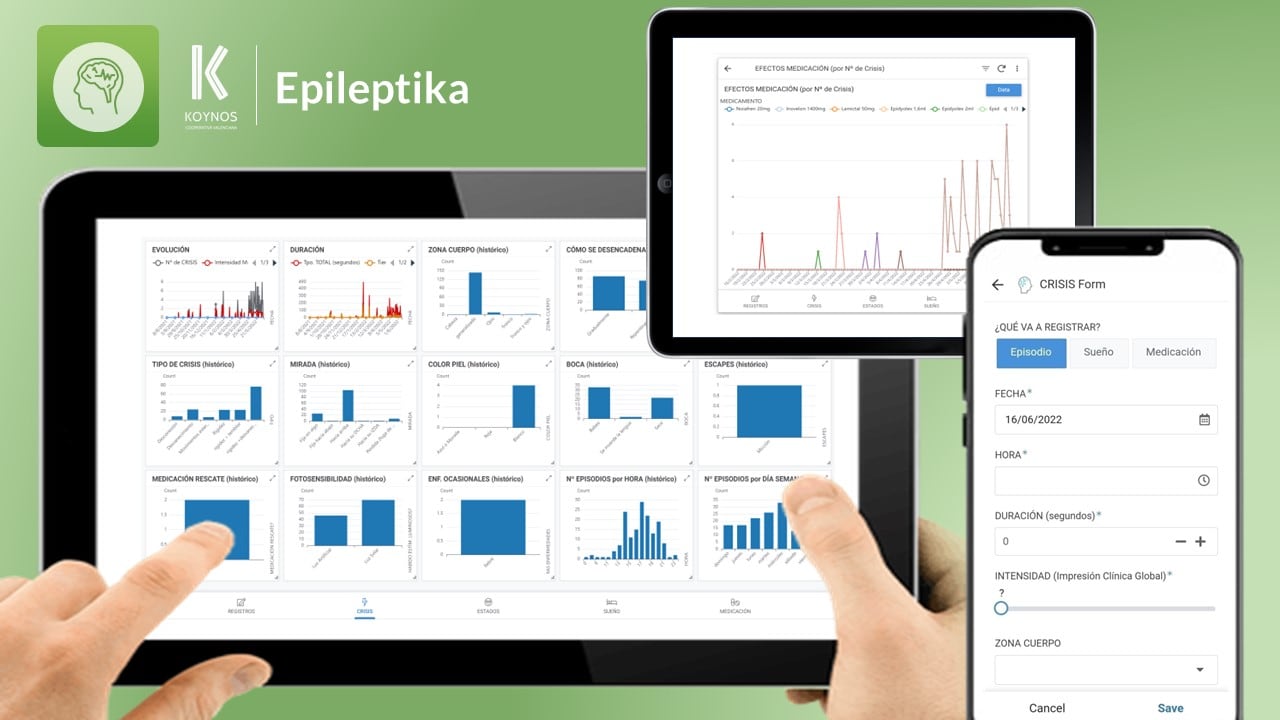 Así es Epileptika, una aplicación móvil para ayudar al tratamiento de la epilepsia refractaria en pacientes con discapacidad intelectual.