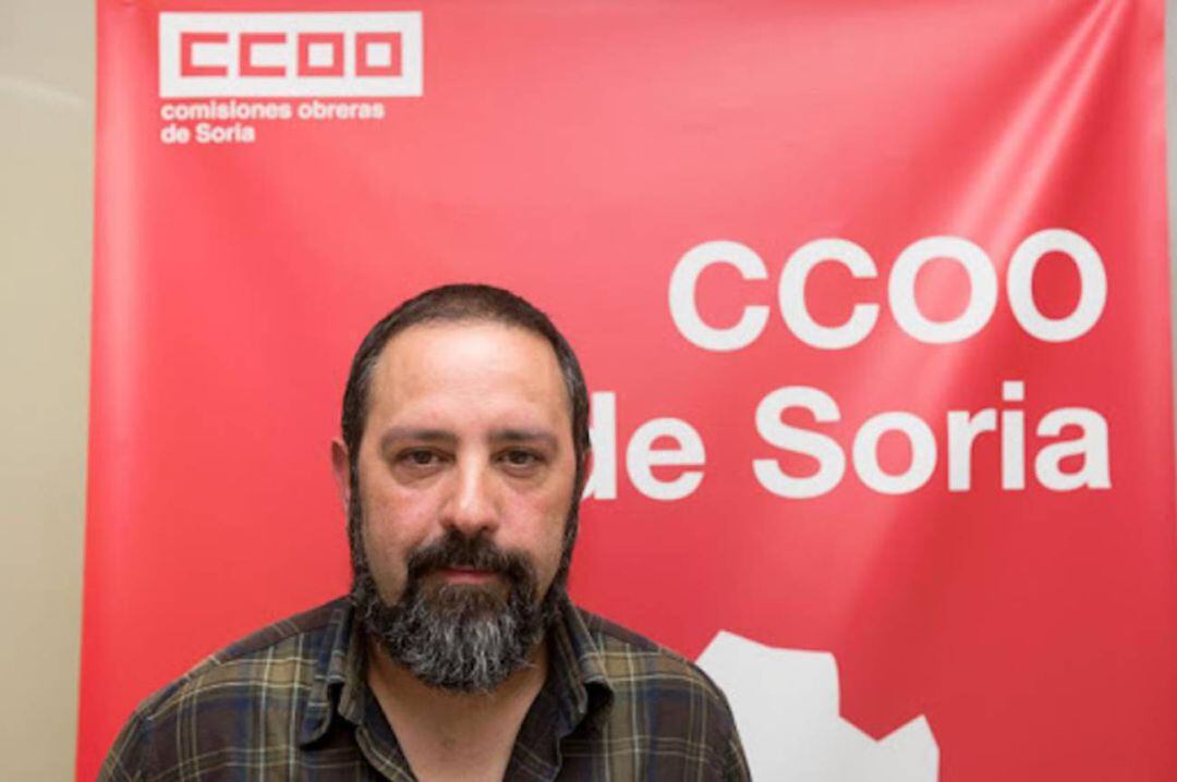 Javier Moreno, secretario CCOO Soria