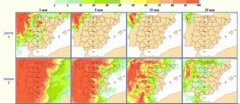 Aemet prevé que los Reyes Magos traigan lluvia.