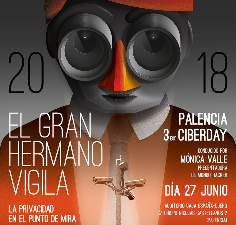 Cartel del III Ciberday de Palencia