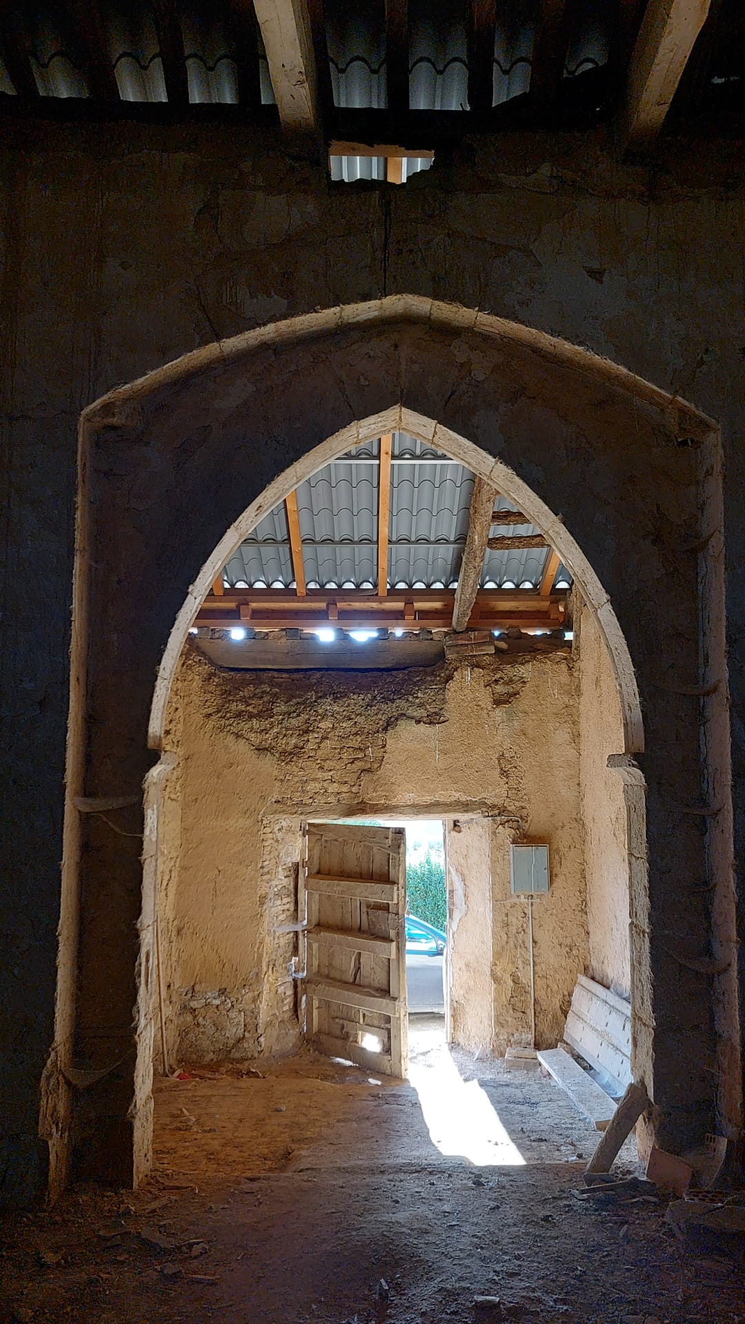 Interior del Palacio de los Lara en Tamariz de Campos, Valladolid