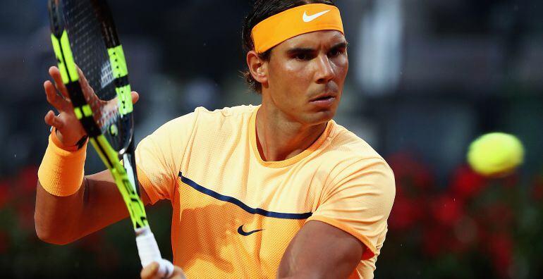 Rafa Nadal, en el Torneo de Roma.